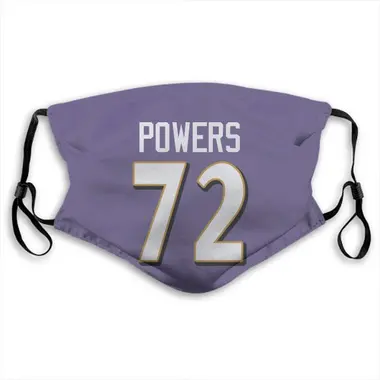 Ben Powers 72 Baltimore Ravens Women's Game Jersey - Purple - Bluefink