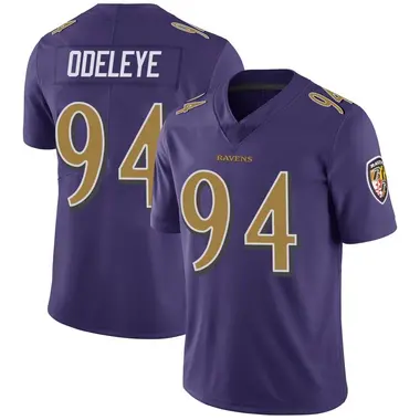 Men's Adedayo Odeleye Baltimore Ravens Color Rush Vapor Untouchable Jersey - Limited Purple