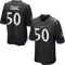 Men's Adisa Isaac Baltimore Ravens Jersey - Game Black