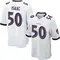 Men's Adisa Isaac Baltimore Ravens Jersey - Game White