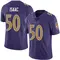 Men's Adisa Isaac Baltimore Ravens Team Color Vapor Untouchable Jersey - Limited Purple