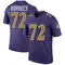 Men's Andrew Vorhees Baltimore Ravens Color Rush Jersey - Legend Purple Big & Tall