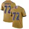 Men's Andrew Vorhees Baltimore Ravens Inverted Jersey - Legend Gold Big & Tall