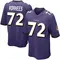 Men's Andrew Vorhees Baltimore Ravens Team Color Jersey - Game Purple