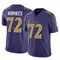 Men's Andrew Vorhees Baltimore Ravens Vapor F.U.S.E. Jersey - Limited Purple