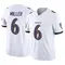 Men's Anthony Miller Baltimore Ravens Vapor F.U.S.E. Jersey - Limited White