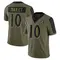 Men's Arthur Maulet Baltimore Ravens 2021 Salute To Service Jersey - Limited Olive