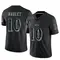 Men's Arthur Maulet Baltimore Ravens Reflective Jersey - Limited Black