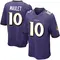 Men's Arthur Maulet Baltimore Ravens Team Color Jersey - Game Purple