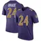 Men's Beau Brade Baltimore Ravens Color Rush Jersey - Legend Purple Big & Tall