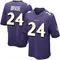 Men's Beau Brade Baltimore Ravens Team Color Jersey - Game Purple