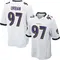 Men's Brent Urban Baltimore Ravens Jersey - Game White