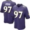 Men's Brent Urban Baltimore Ravens Team Color Jersey - Game Purple