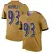 Men's Chris Wormley Baltimore Ravens Inverted Jersey - Legend Gold Big & Tall