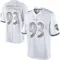 Men's Chris Wormley Baltimore Ravens Platinum Jersey - Limited White