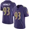 Men's Chris Wormley Baltimore Ravens Team Color Vapor Untouchable Jersey - Limited Purple