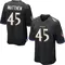 Men's Christian Matthew Baltimore Ravens Jersey - Game Black