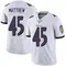 Men's Christian Matthew Baltimore Ravens Vapor Untouchable Jersey - Limited White