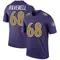 Men's C.J. Ravenell Baltimore Ravens Color Rush Jersey - Legend Purple Big & Tall