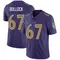 Men's Corey Bullock Baltimore Ravens Color Rush Vapor Untouchable Jersey - Limited Purple