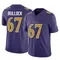 Men's Corey Bullock Baltimore Ravens Vapor F.U.S.E. Jersey - Limited Purple