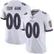 Men's Custom Baltimore Ravens Vapor Untouchable Jersey - Limited White