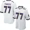 Men's Daniel Faalele Baltimore Ravens Jersey - Game White