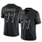 Men's Daniel Faalele Baltimore Ravens Reflective Jersey - Limited Black