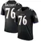 Men's Darrian Dalcourt Baltimore Ravens Jersey - Legend Black Big & Tall