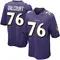 Men's Darrian Dalcourt Baltimore Ravens Team Color Jersey - Game Purple