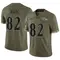 Men's Dayton Wade Baltimore Ravens 2022 Salute To Service Jersey - Limited Olive