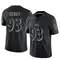 Men's Deadrin Senat Baltimore Ravens Reflective Jersey - Limited Black