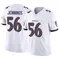 Men's Deion Jennings Baltimore Ravens Vapor F.U.S.E. Jersey - Limited White