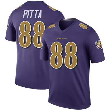 Men's Dennis Pitta Baltimore Ravens Color Rush Jersey - Legend Purple Big & Tall