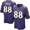 Men's Dennis Pitta Baltimore Ravens Team Color Jersey - Game Purple