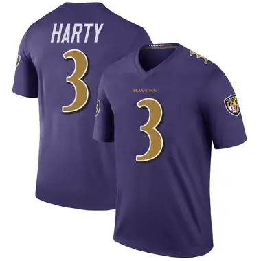 Men's Deonte Harty Baltimore Ravens Color Rush Jersey - Legend Purple Big & Tall