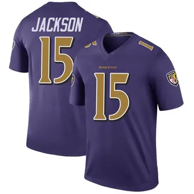 Men's DeSean Jackson Baltimore Ravens Color Rush Jersey - Legend Purple Big & Tall