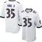 Men's Desmond King II Baltimore Ravens Jersey - Game White