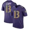 Men's Devin Leary Baltimore Ravens Color Rush Jersey - Legend Purple Big & Tall