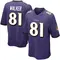 Men's Devontez Walker Baltimore Ravens Team Color Jersey - Game Purple