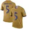 Men's Jalyn Armour-Davis Baltimore Ravens Inverted Jersey - Legend Gold Big & Tall