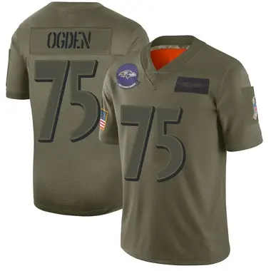 Men's Jonathan Ogden Baltimore Ravens 2019 Salute to Service Jersey - Limited Camo