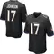 Men's Josh Johnson Baltimore Ravens Jersey - Game Black