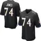 Men's Josh Jones Baltimore Ravens Jersey - Game Black