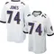 Men's Josh Jones Baltimore Ravens Jersey - Game White