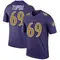 Men's Josh Tupou Baltimore Ravens Color Rush Jersey - Legend Purple Big & Tall