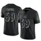 Men's Josh Tupou Baltimore Ravens Reflective Jersey - Limited Black