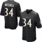 Men's Keaton Mitchell Baltimore Ravens Jersey - Game Black