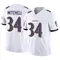 Men's Keaton Mitchell Baltimore Ravens Vapor F.U.S.E. Jersey - Limited White