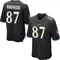 Men's Keith Kirkwood Baltimore Ravens Jersey - Game Black